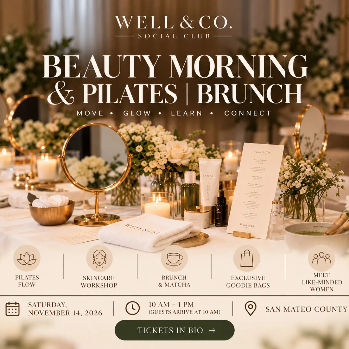 BEAUTY MORNING & PILATES | BRUNCH