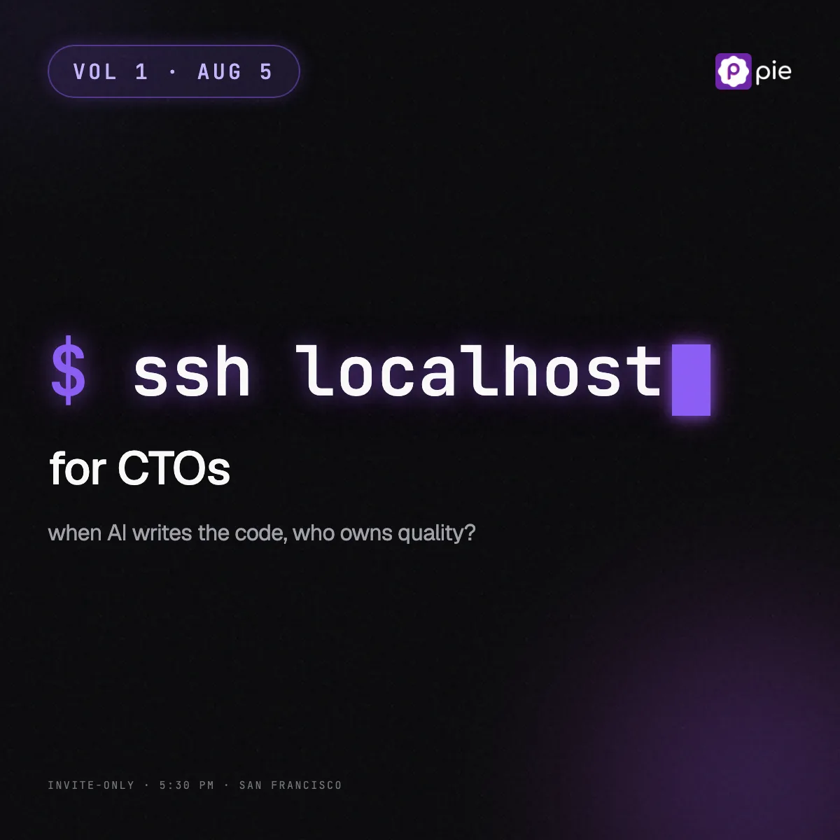 localhost · vol 1 · for CTOs