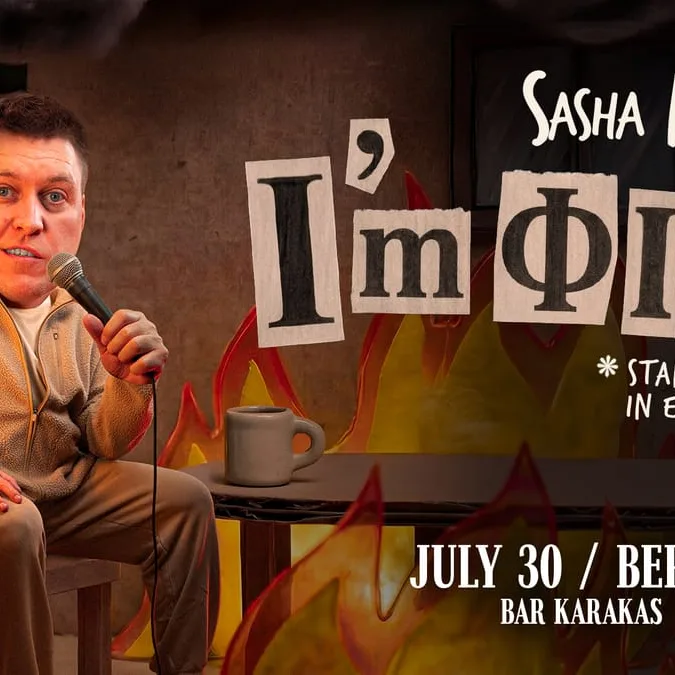 SASHA NEZLOBIN: “I’M FINE” - LIVE IN BERLIN