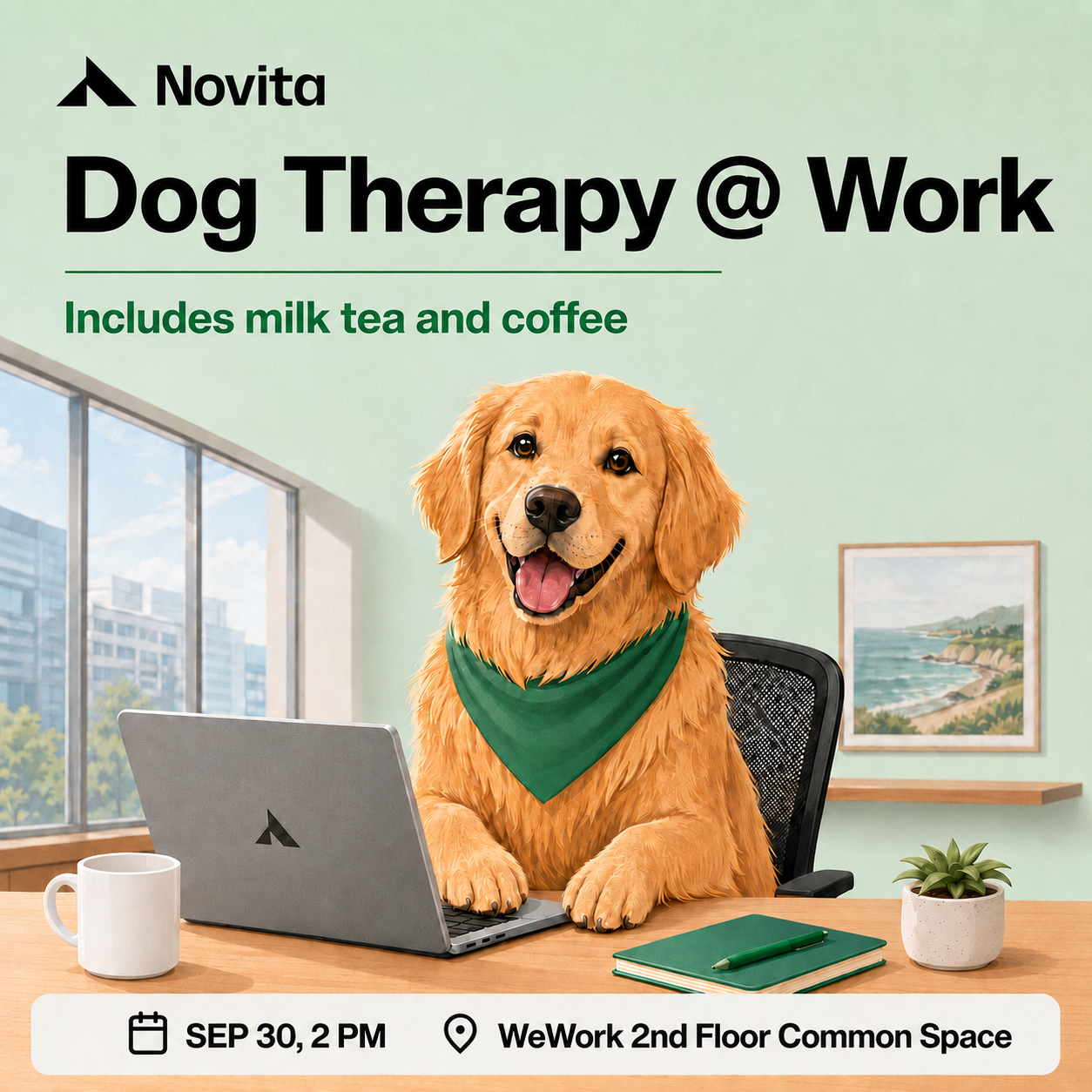 Dog Therapy @ Work
