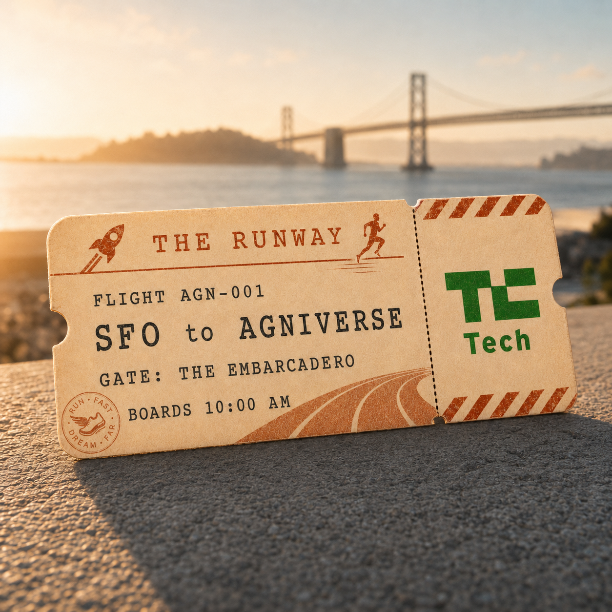 THE RUNWAY 🛫 a morning founder run (An Nayal at TechCrunch Disrupt Week)